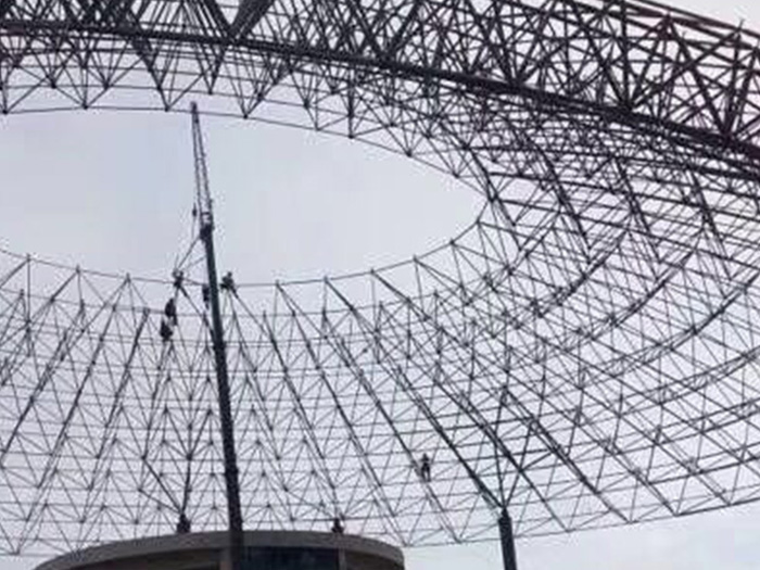 武威篮球馆球形网架厂家价格